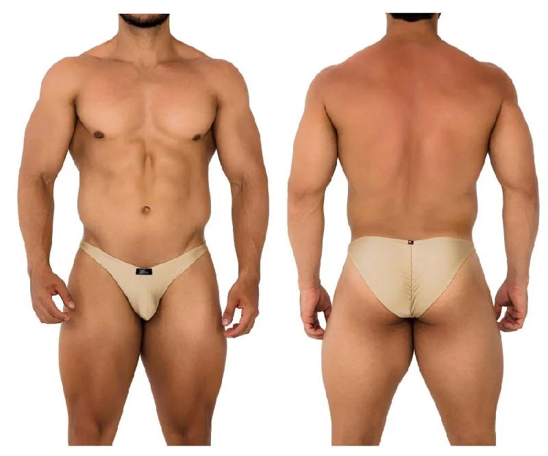 Designer - label men's briefs for high - end fashionXtremen 91179 Microfiber Bikini Color Gold