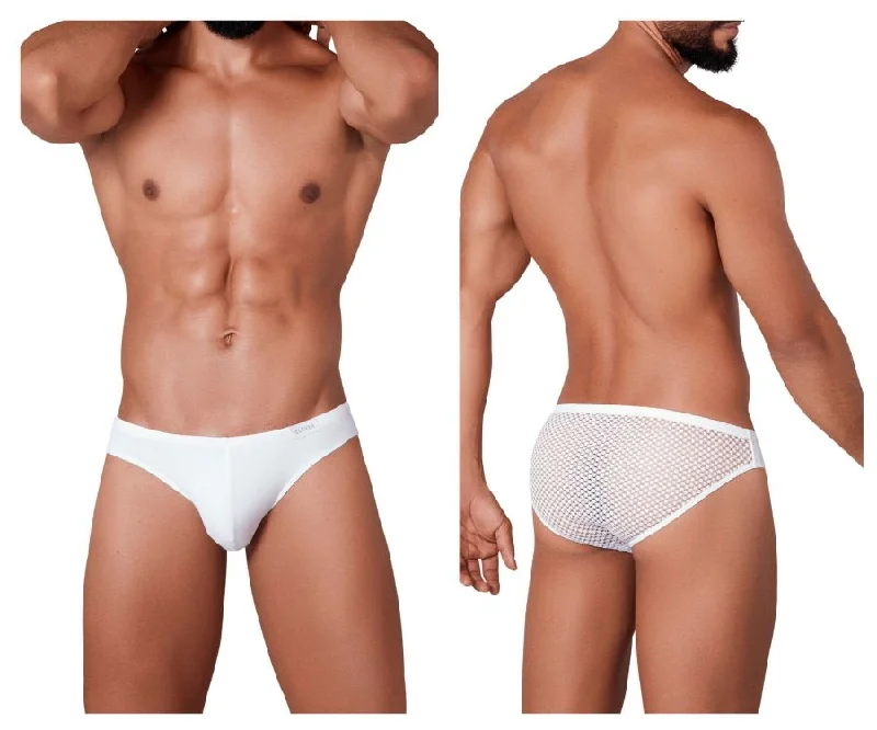 Bright - colored men's briefs for a bold statementClever 1316 Urge Briefs Color White