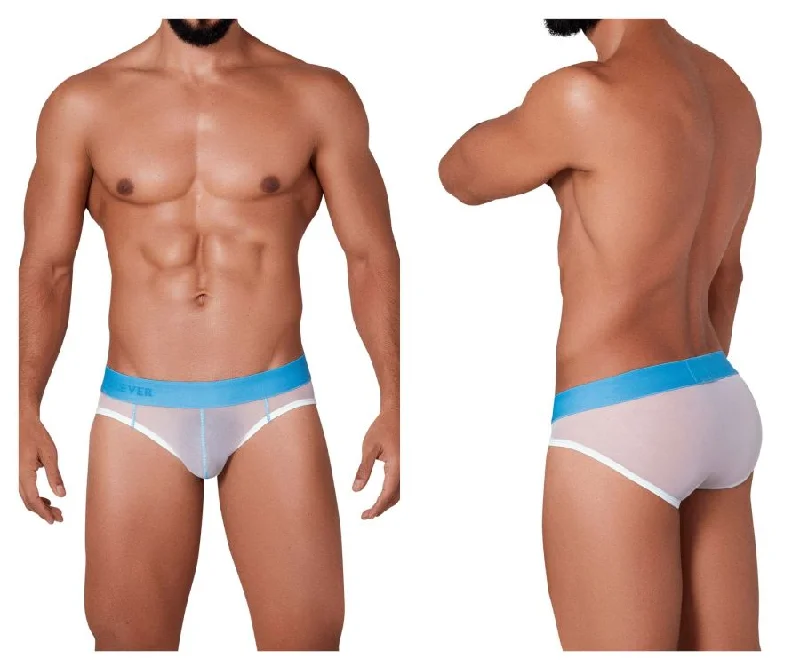 Silky men's briefs for a luxurious feelClever 1313 Hunch Briefs Color White