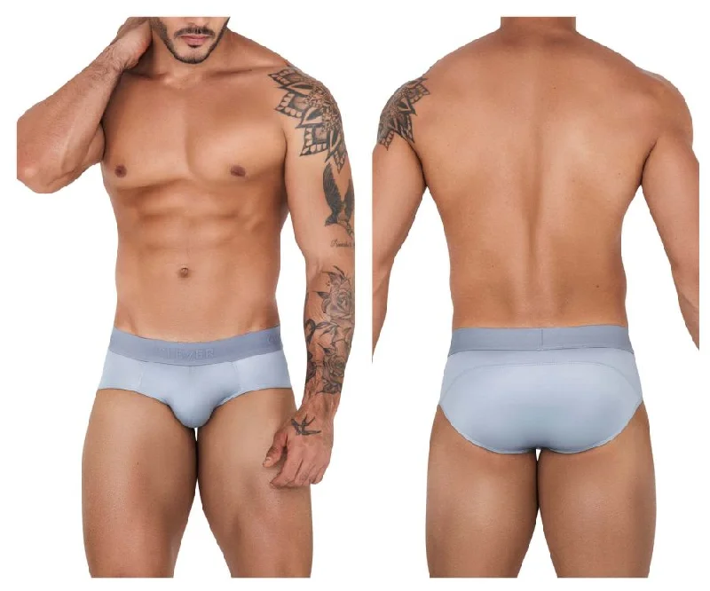 Soft cotton men's briefs for ultimate comfortClever 1534 Kraken Briefs Color Gray