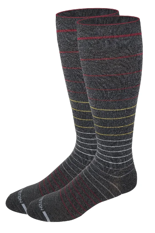 Dress men's socks for business and formal wearCompression Knee High Socks | Jacquard Stripe| Men's (1 Pair)