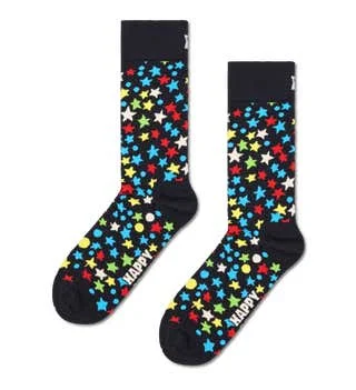 Ankle men's socks for a low - profile lookHappy Socks Stars Sock