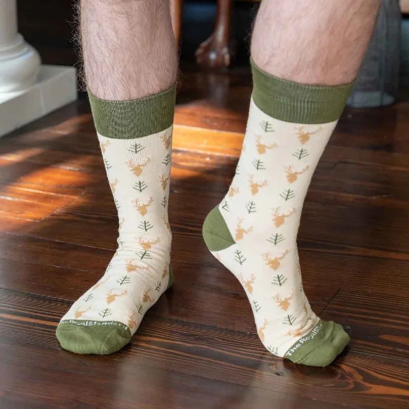 Sheer men's socks for a delicate appearanceMen's Buck Socks