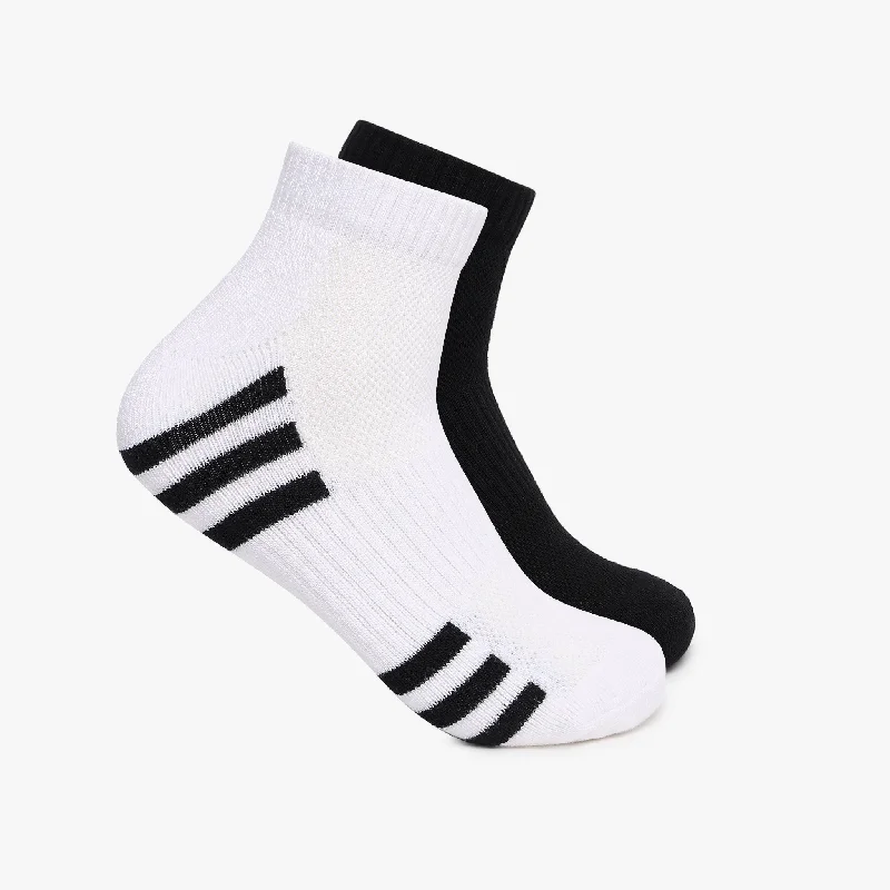 Running men's socks for sports performanceMens Cotton Ankle Length Socks (Pack of 2)