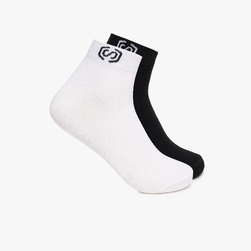 Novelty men's socks with unique patternsMens Cotton Ankle Length Socks (Pack of 2)