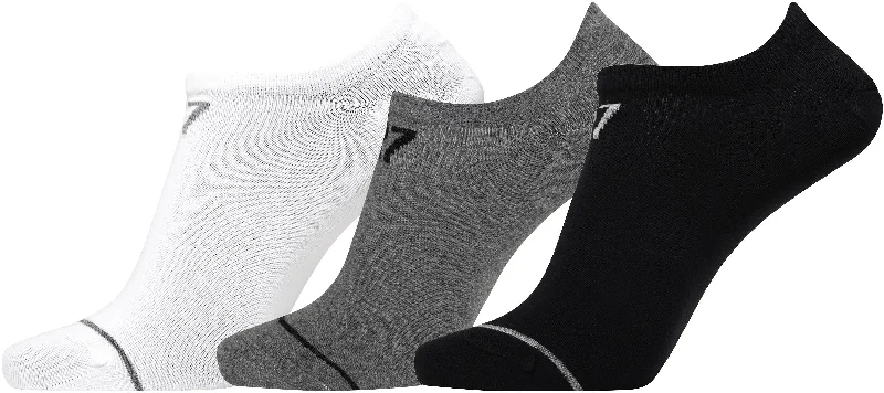 Thermal men's socks for cold climate protectionMen's Low Ankle (Footie) Socks, 3-Pack Multicolor