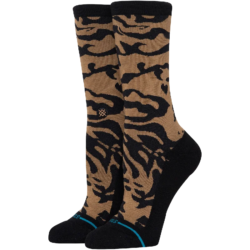 Thermal men's socks for cold climate protectionWomen's Animalistic Crew