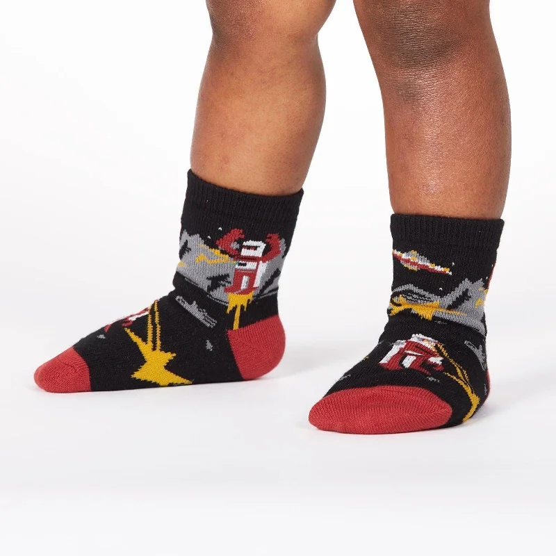 Men's crew socks featuring a camouflage patternZap Zap | Toddler Crew