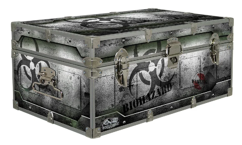 Slim - cut men's trunks for a modern styleDesigner Trunk - Biohazard - 32x18x13.5"