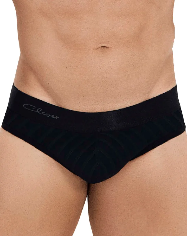 Men's briefs with a lace trim for a touch of flairClever 1033 Lucerna Briefs