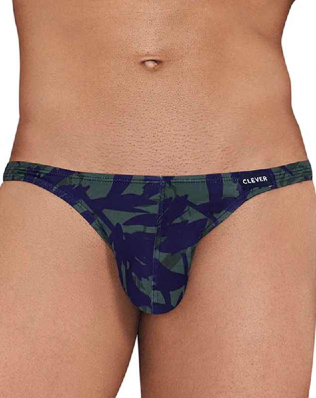 Athletic - style men's thongs for sportsClever 1219 Daniel Thongs Green