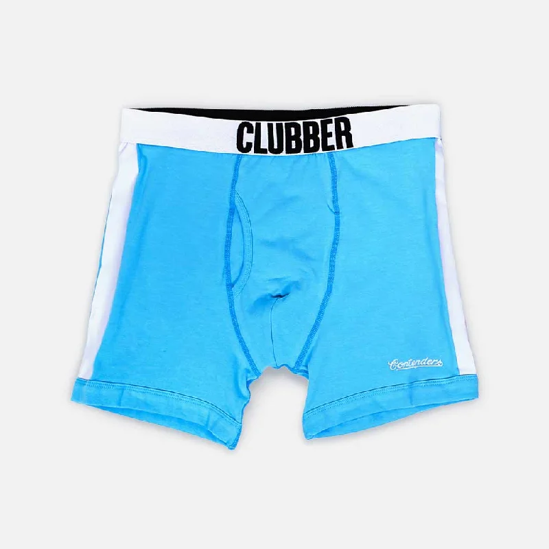 Solid - color men's boxer briefs in classic huesROCKY III 'CLUBBER LANG' BLUE BRIEF