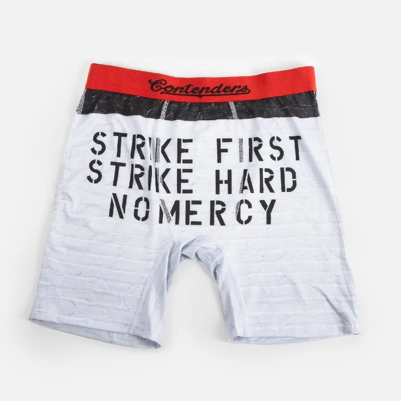 Solid - color men's boxer briefs in classic huesCOBRA KAI DOJO RULES BRIEF