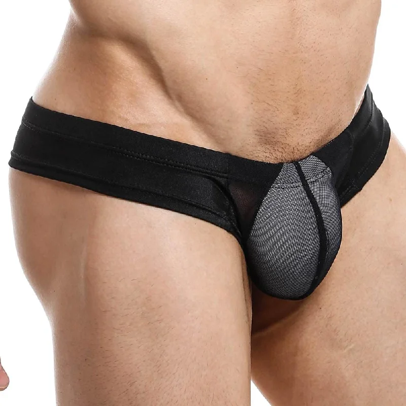 Silk - blend men's sexy underwear for a luxurious feelCover Male CMK040 Thong