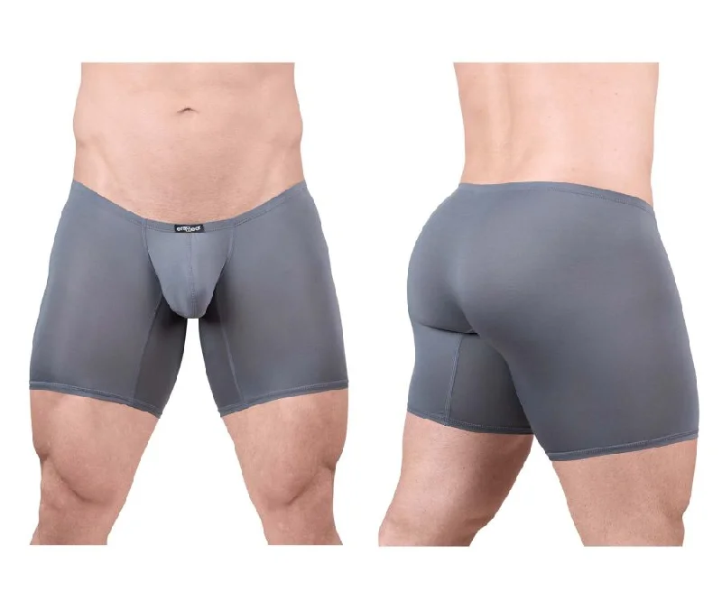 Solid - color men's boxer briefs in classic huesErgoWear EW1706 X4D Boxer Briefs Color Gray