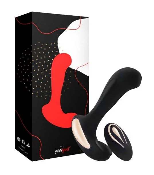 Glittery men's sexy underwear for a party vibeGood Devil - Pleasure Prostate Massager with Remote Control | Sex Toys for Men