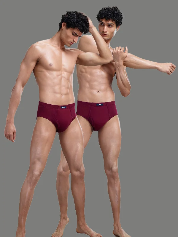 Antimicrobial men's briefs for hygieneHINT IN STAR BRIEF # C-OPEN ( Pack of 2 )