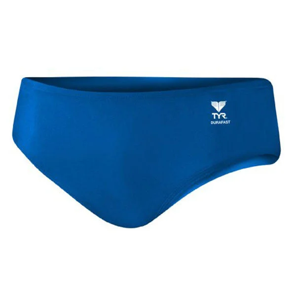 Full - back men's briefs for maximum coverageMen's Durafast Elite Solid Racer - Navy