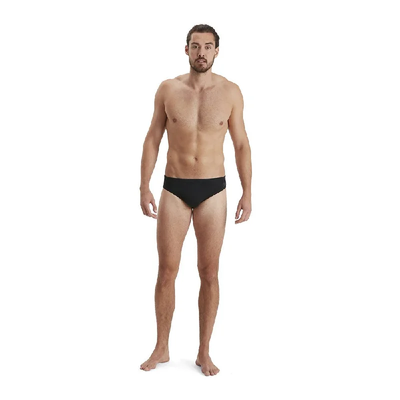 Bright - colored men's briefs for a bold statementMENS 7CM BRIEF BLACK