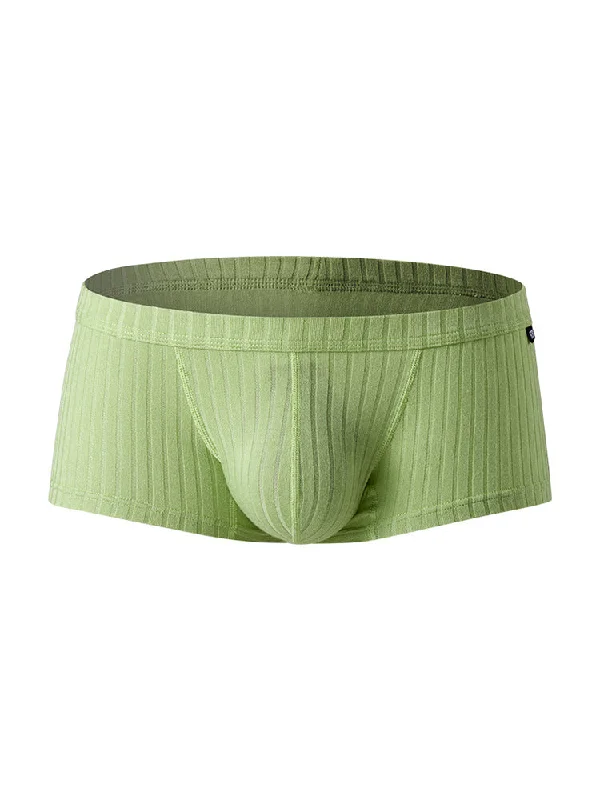 Soft - touch men's trunks for a gentle feelMen's Threaded Fabric U-Raised Low Rise Trunks