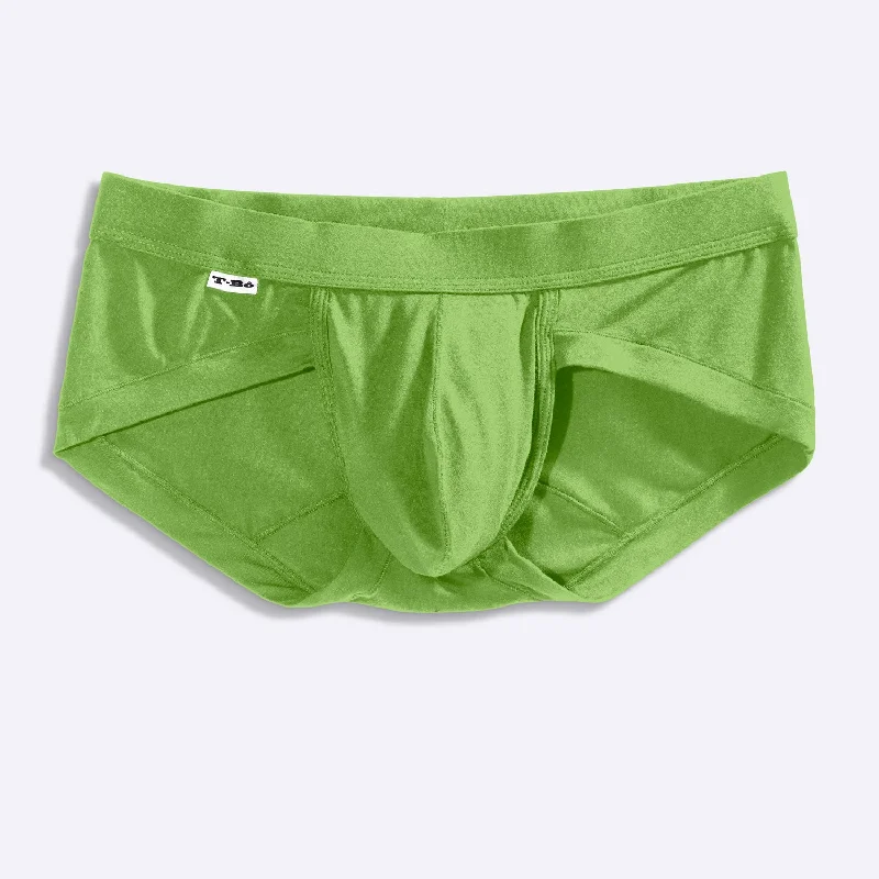 Patterned men's briefs with unique printsThe Greenery Brief