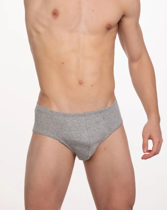 Light - weight men's briefs for summer wearUndergear Contour Basic Brief - Grey