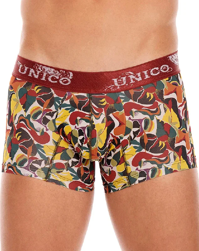 Men's trunks with a quick - dry fabricUnico 22100100117 Acrilico Trunks 90-printed