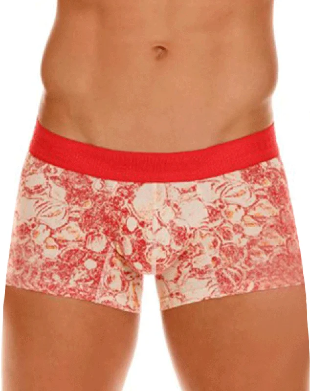 Athletic - grade men's trunks for sportsUnico 23050100119 Pompa Trunks 63-coral