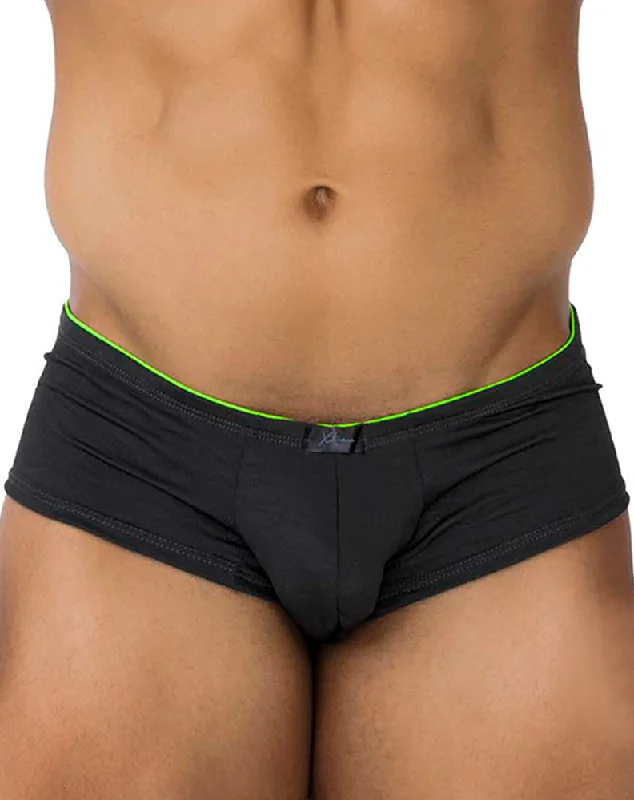 Organic men's trunks for an eco - conscious optionXtremen 91199 Jacquard Trunks Gray