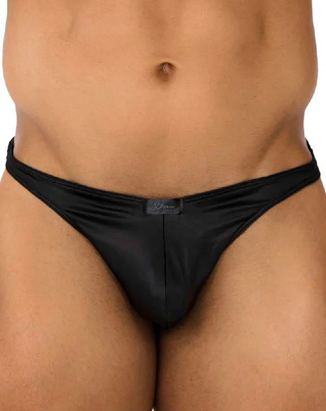 Cotton men's thongs for basic comfortXtremen 91203 Microfiber Thongs Black