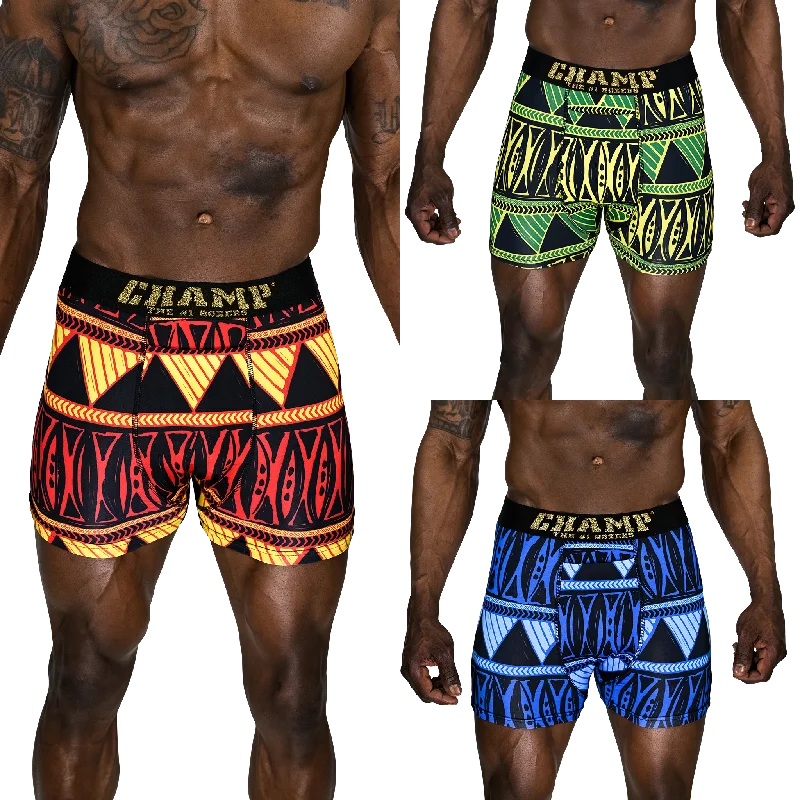 Mesh - paneled men's boxer briefs for ventilationZulu Edition